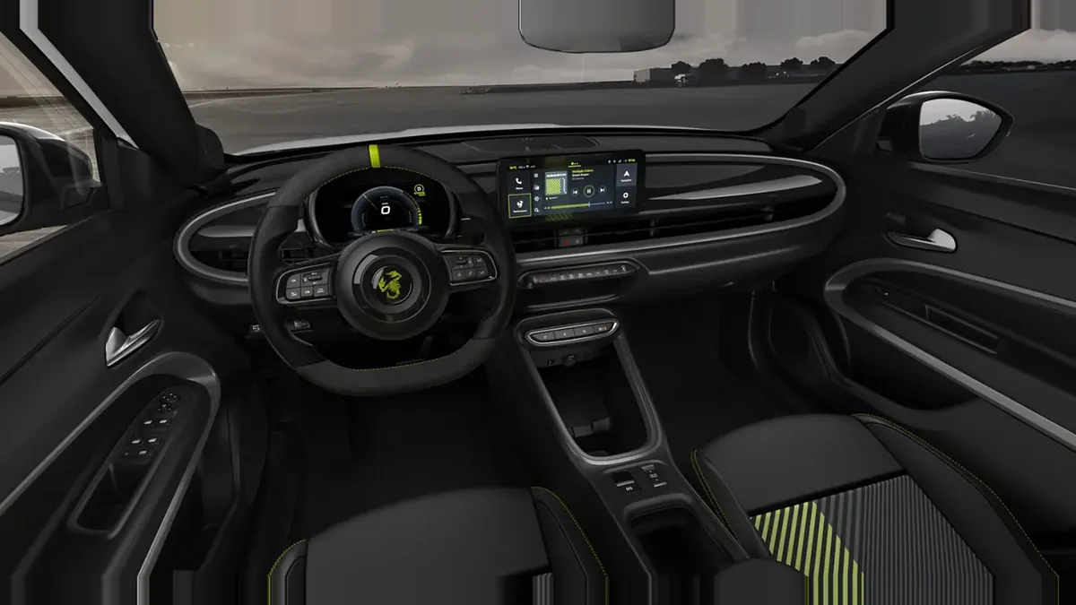 Abarth 600e Turismo en renting para particulares en Sevilla — Delantera