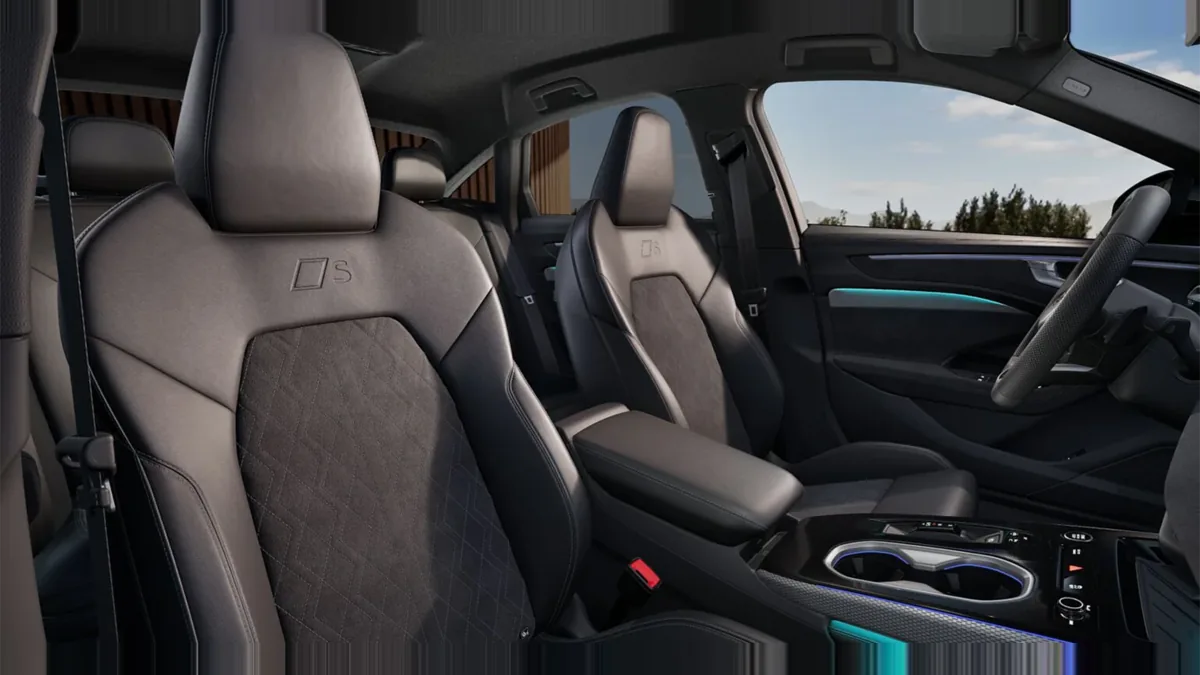 Audi A6 TDI 150kW (204CV) S Tronic Black Line en renting para particulares en Sevilla — Interior