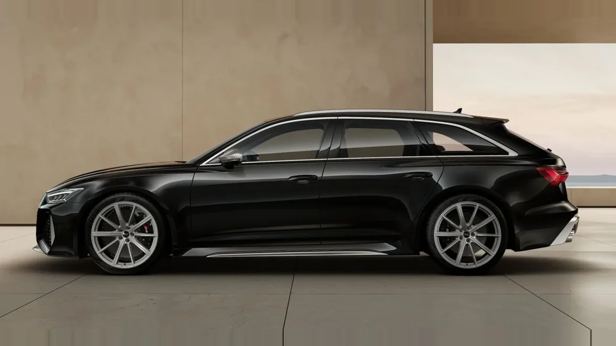 Audi RS6 Avant TFSI Quattro en renting para particulares en Sevilla — Lateral