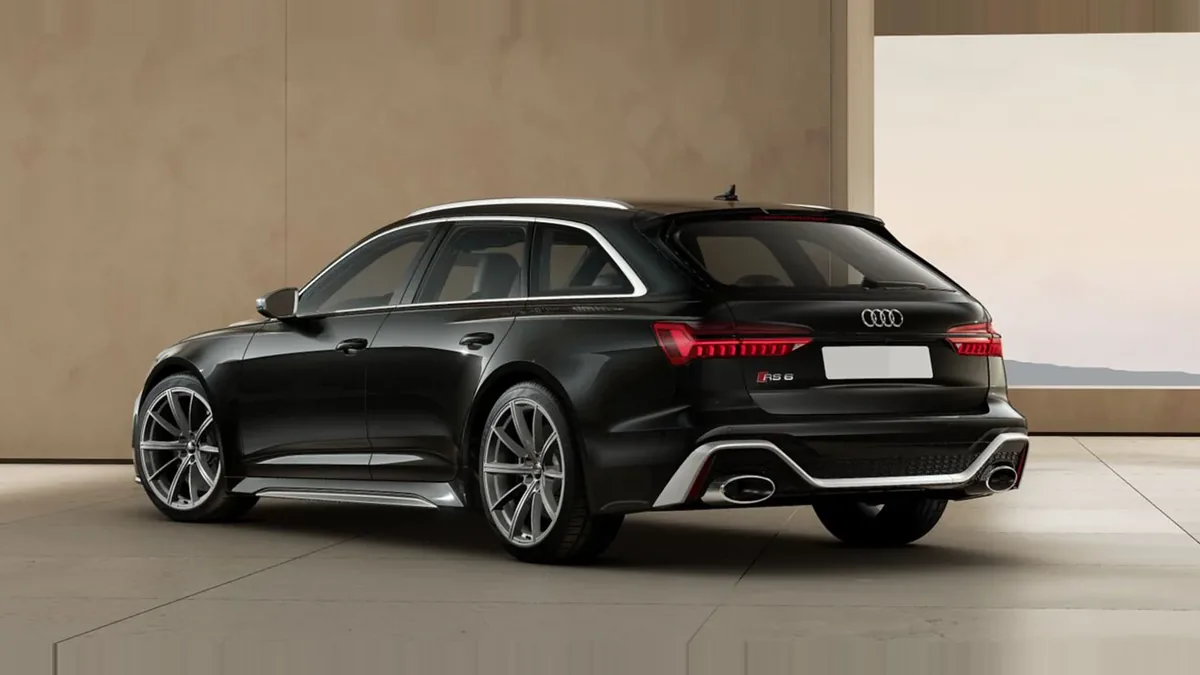 Audi RS6 Avant TFSI Quattro en renting para particulares en Sevilla — Trasera