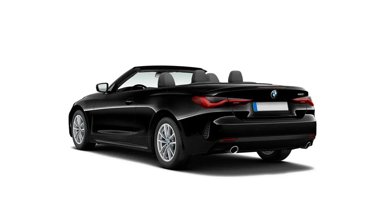 BMW Serie 4 420i Cabrio en renting para particulares en Sevilla — Lateral