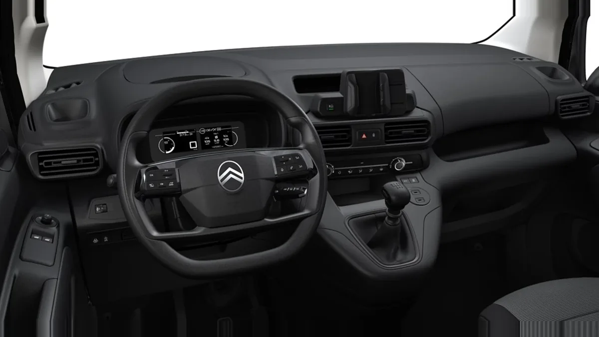 Citroën Berlingo Talla M BlueHDI 100cv van en renting para particulares en Sevilla — Interior