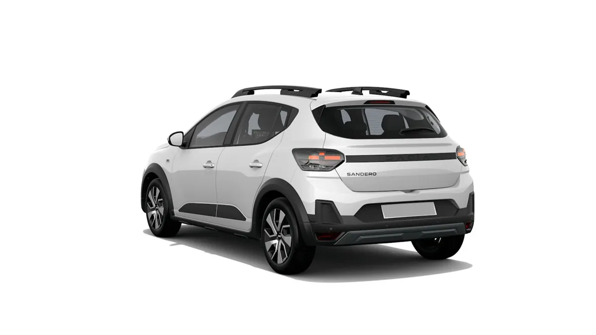 Dacia Sandero Stepway Expression ECO-G 120 AT en renting para particulares en Sevilla — Trasera