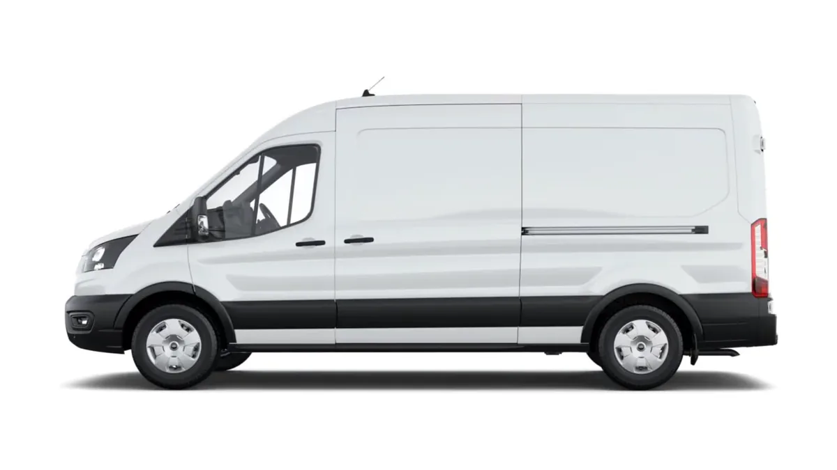 Ford TRANSIT 350 L3 Trend N1 EcoBlue 96kW FWD en renting para particulares en Sevilla — Lateral
