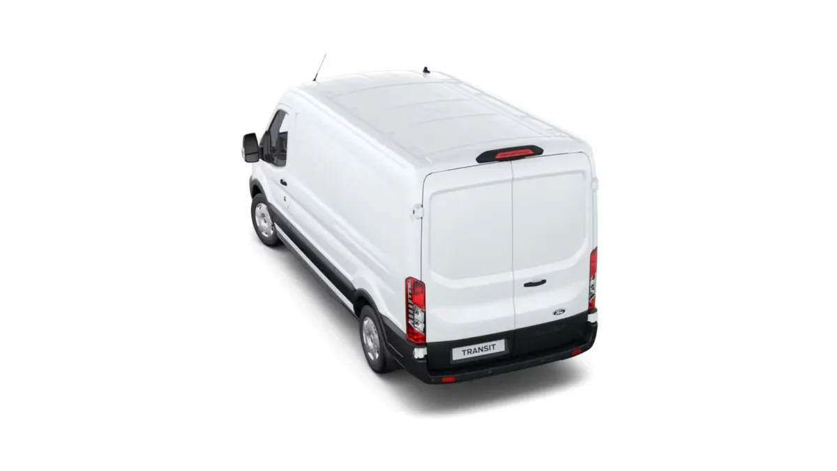 Ford TRANSIT 350 L3 Trend N1 EcoBlue 96kW FWD en renting para particulares en Sevilla — Trasera