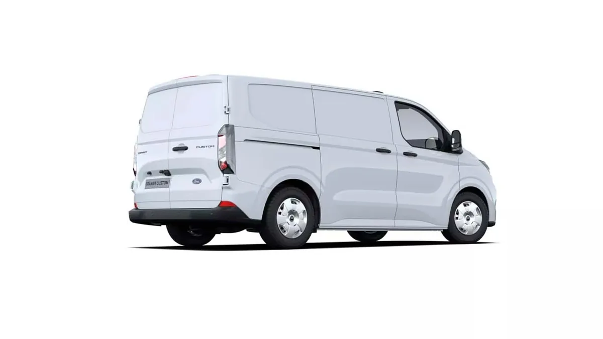 Ford Transit Custom Furgon Van 2.0 Ecoblue 136Cv 280 L1 Trend II en renting para particulares en Sevilla — Trasera
