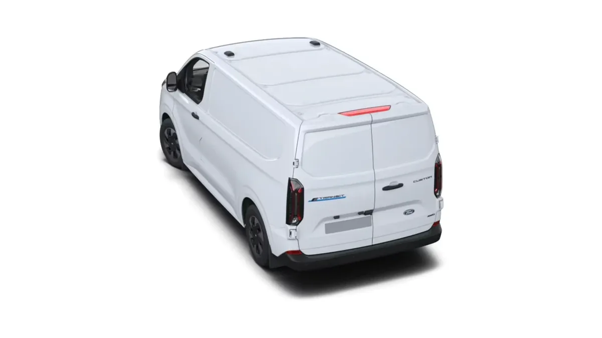 Ford TRANSIT CUSTOM Van BEV 83kWh 100kW 320 L1 Trend en renting para particulares en Sevilla — Trasera