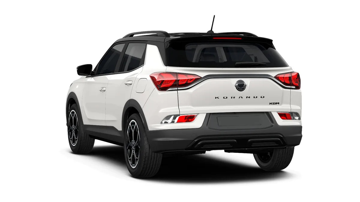 KGM Korando G15 Urban Plus 4x2 en renting para particulares en Sevilla — Trasera