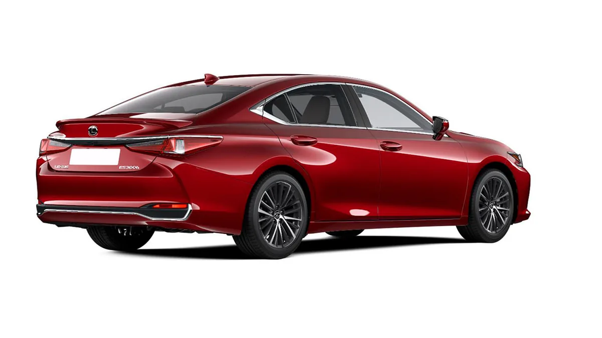 Lexus ES 2.5 300h Premium en renting para particulares en Sevilla — Trasera