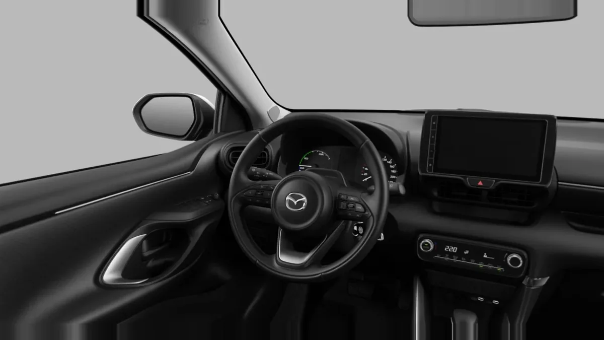 Mazda 2 Hybrid 1.5 85kW 116CV CVT Centre-Line GRY en renting para particulares en Sevilla — Delantera