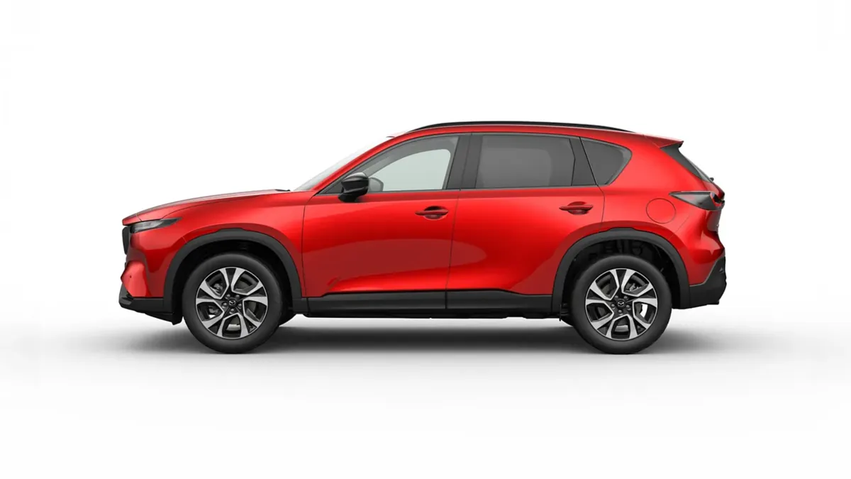 Mazda CX-5 2.5 e-Skyactiv G MHEV Centre-Line 141CV en renting para particulares en Sevilla — Delantera