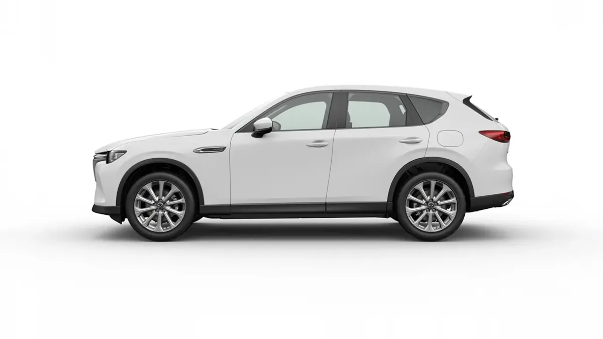 Mazda CX-60 e-Skyactiv MHEV RWD Exclusive-Line II en renting para particulares en Sevilla — Trasera