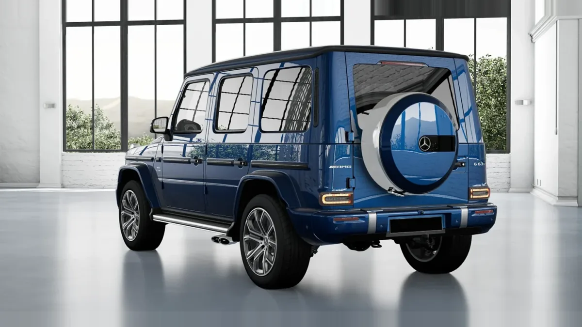Mercedes-AMG G 63 en renting para particulares en Sevilla — Trasera