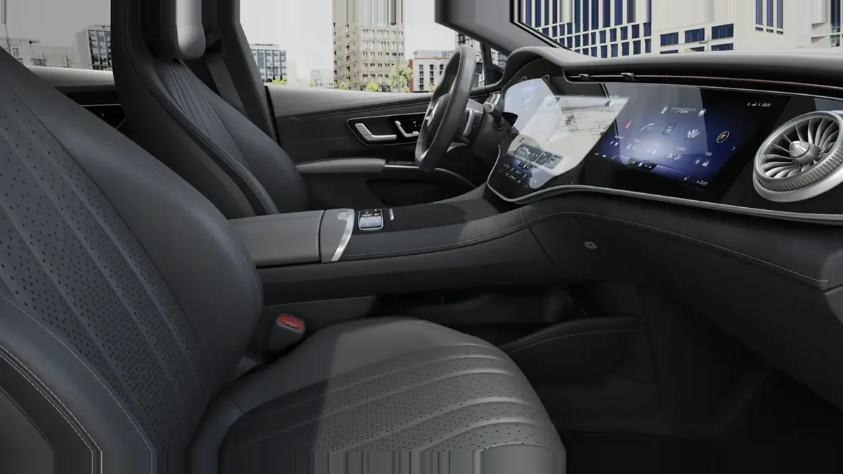 Mercedes-Benz EQS 350 Edition en renting para particulares en Sevilla — Interior