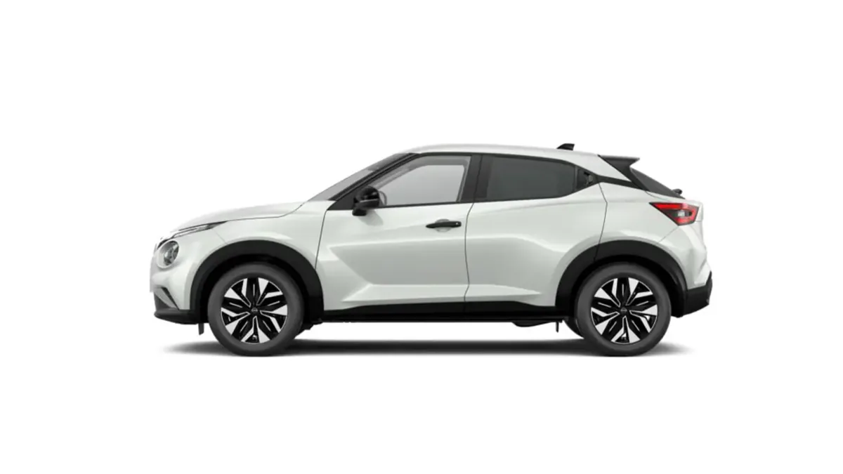 Nissan Juke 1.0 DIG-T 114CV Acenta II en renting para particulares en Sevilla — Lateral