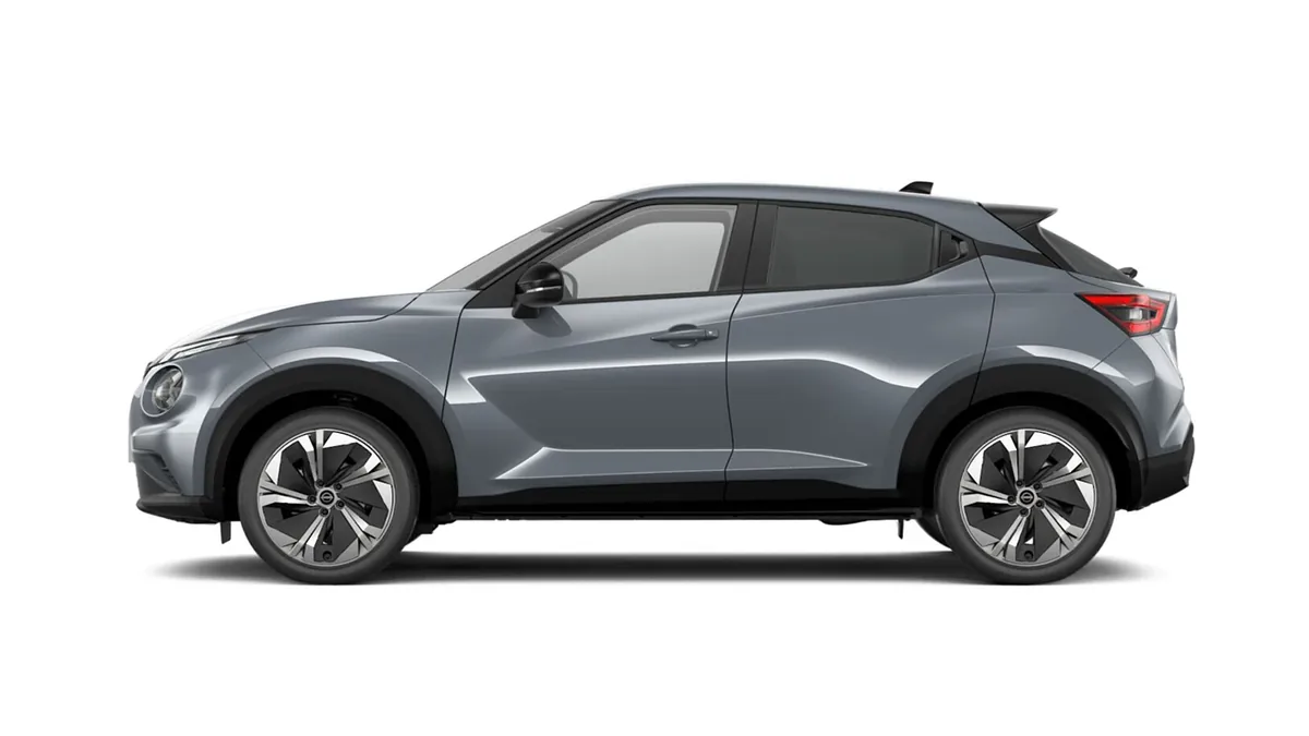 Nissan Juke 1.6 Hybrid Nconnecta 145CV Automático en renting para particulares en Sevilla — Lateral
