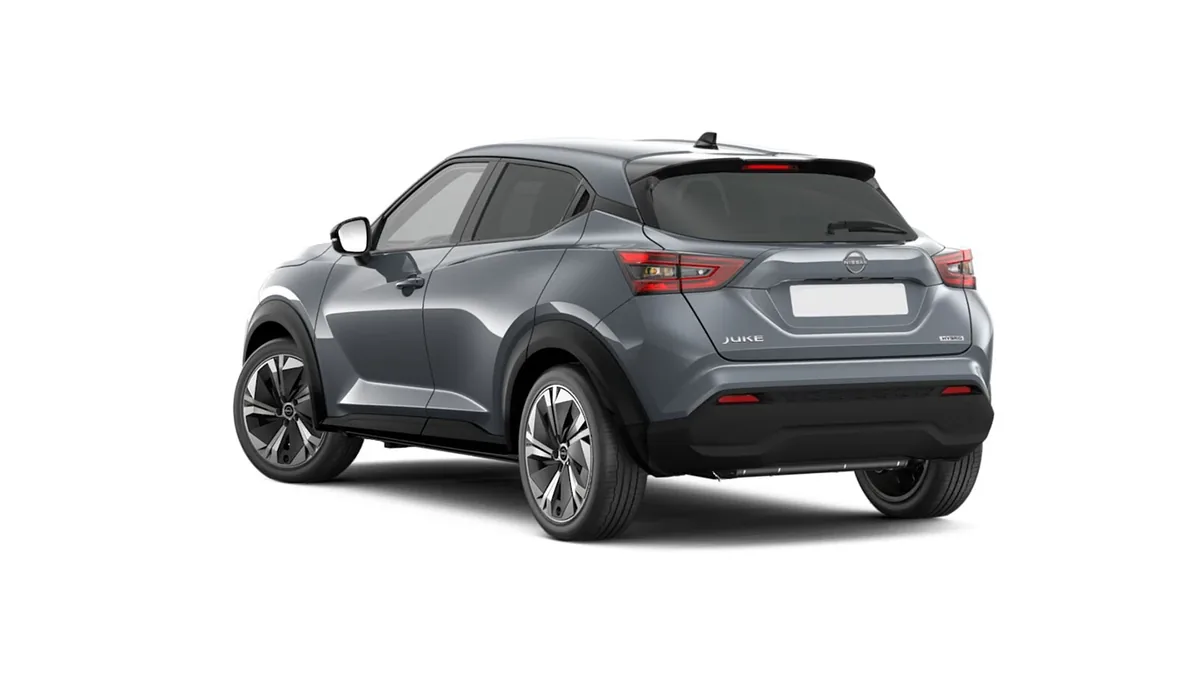 Nissan Juke 1.6 Hybrid Nconnecta 145CV Automático en renting para particulares en Sevilla — Trasera