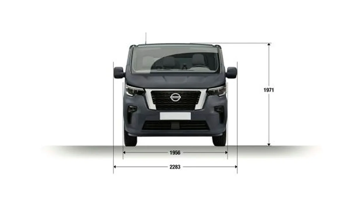 Nissan Primastar Combi 9 L2H1 N-Connecta 150CV II en renting para particulares en Sevilla — Lateral