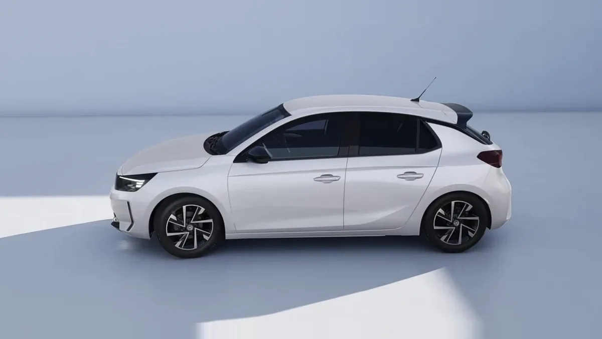 Opel Corsa GS 1.2T 74kW (100CV) en renting para particulares en Sevilla — Lateral