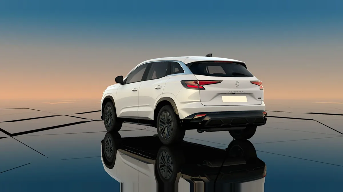 Renault Austral E-Tech Full Hybrid Evolution 147kW en renting para particulares en Sevilla — Trasera