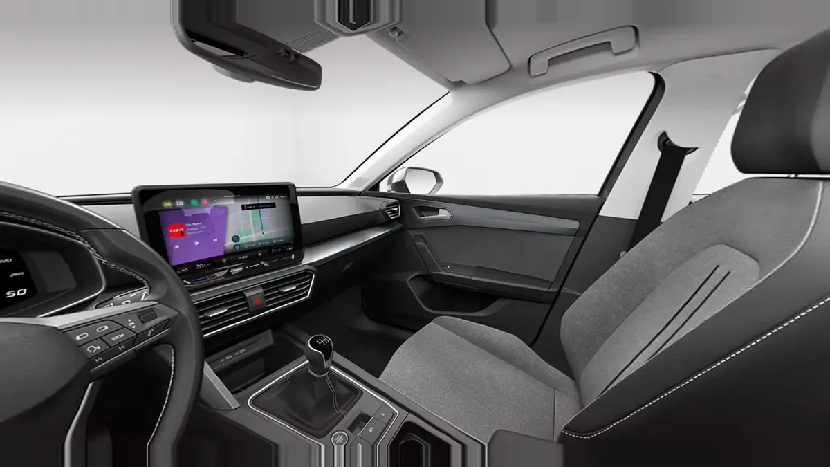 SEAT León 2.0 TDI CR St&Stp XL Fleet Pack en renting para particulares en Sevilla — Interior