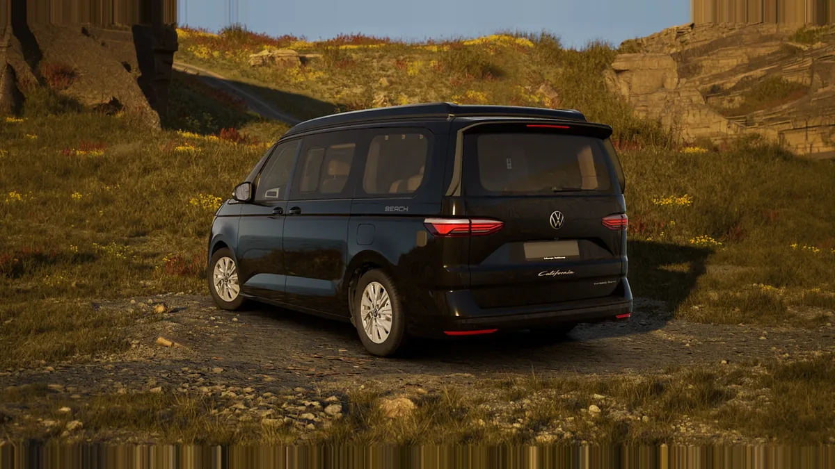 Volkswagen California Beach Tour 2.0 TDI 110kW (150CV) DSG en renting para particulares en Sevilla — Trasera