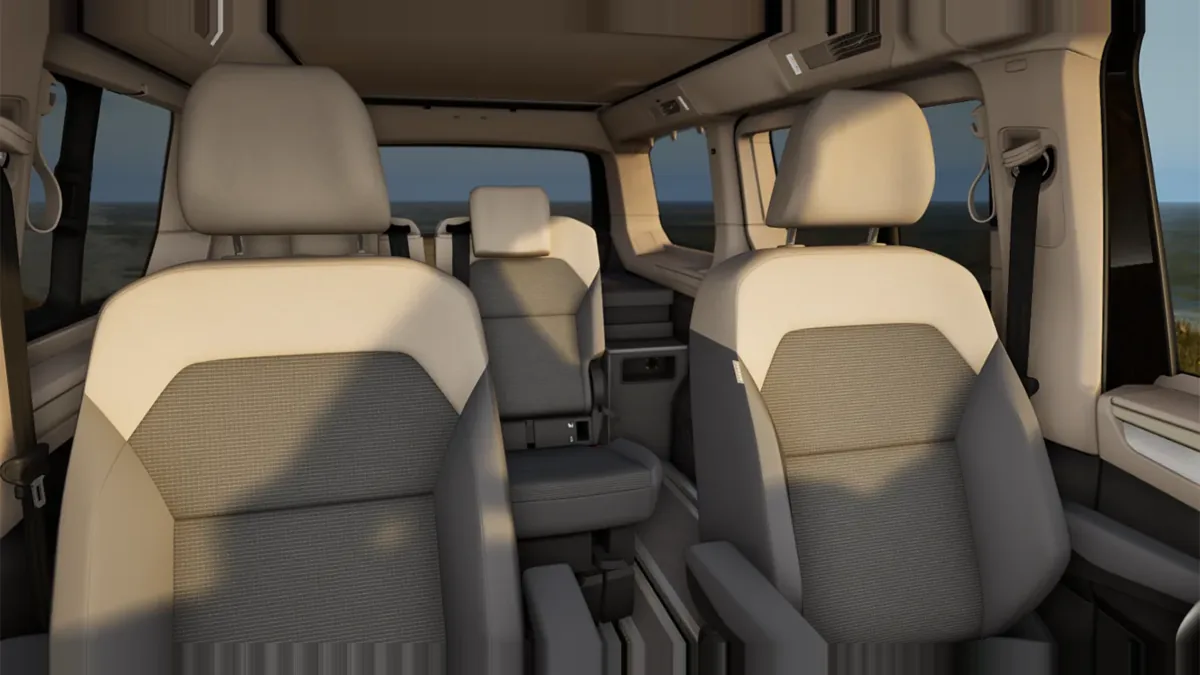 Volkswagen California Beach Tour 2.0 TDI 110kW (150CV) DSG en renting para particulares en Sevilla — Interior