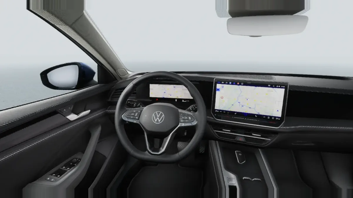 Volkswagen Passat Business 2.0 TDI 90kW DSG en renting para particulares en Sevilla — Interior