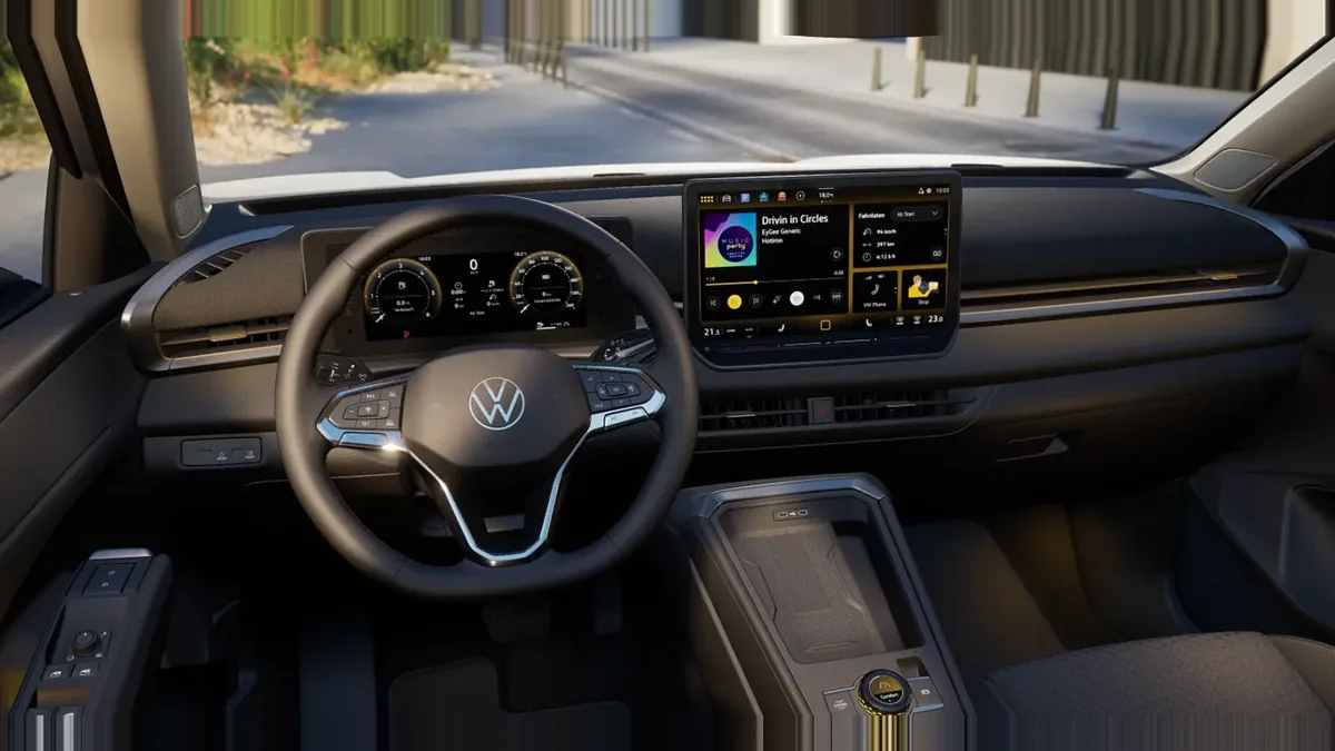 Volkswagen T-ROC Match 1.5 eTSI 150CV DSG en renting para particulares en Sevilla — Delantera