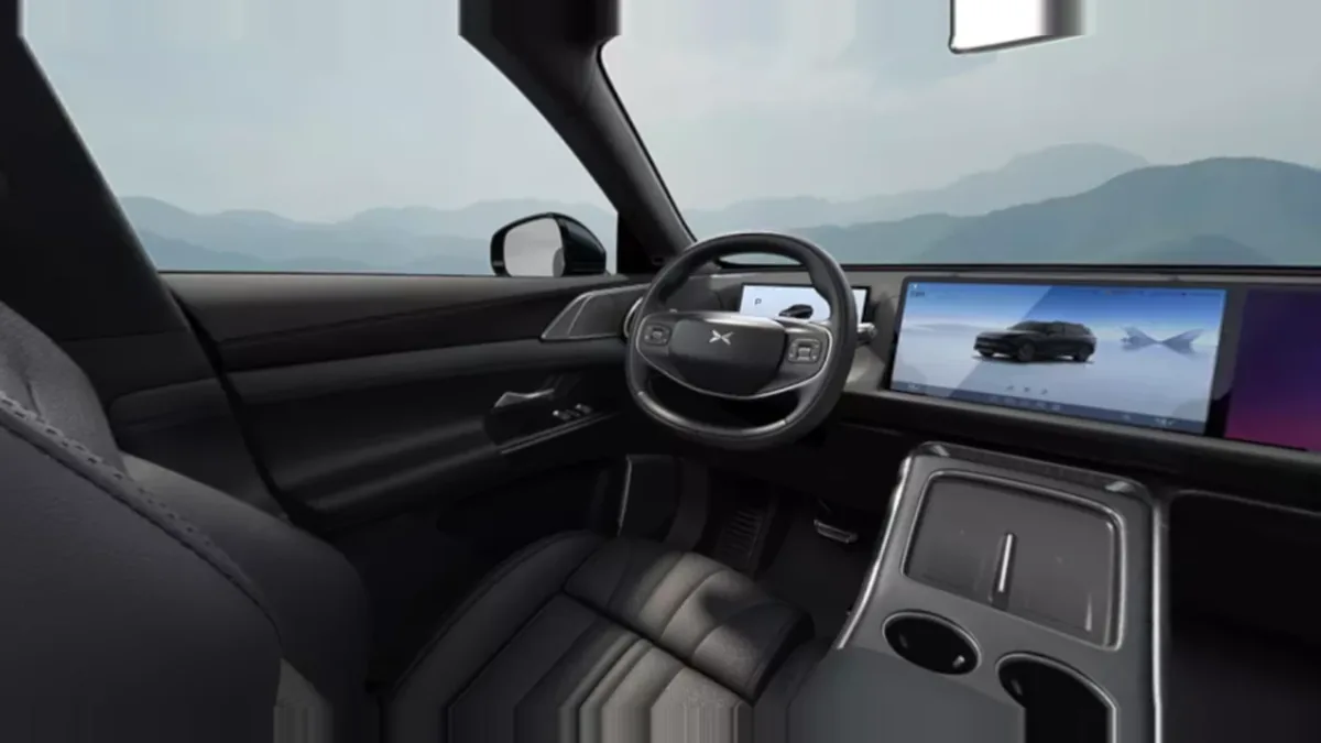 XPENG G9 AWD Performance en renting para particulares en Sevilla — Trasera